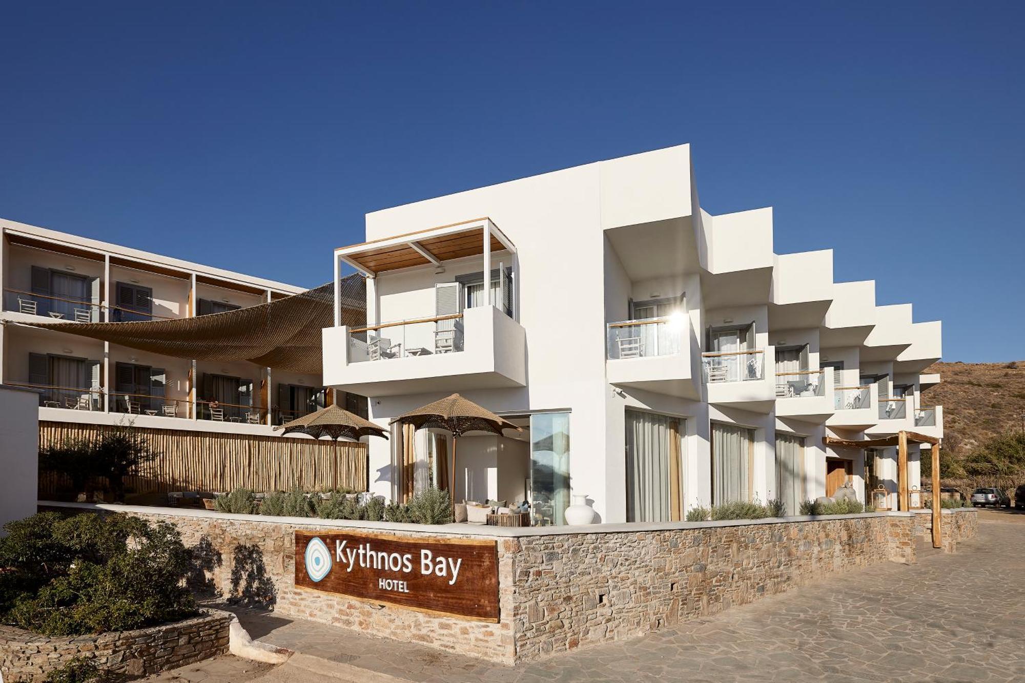 Kythnos Bay Hotel Lutrá Kültér fotó