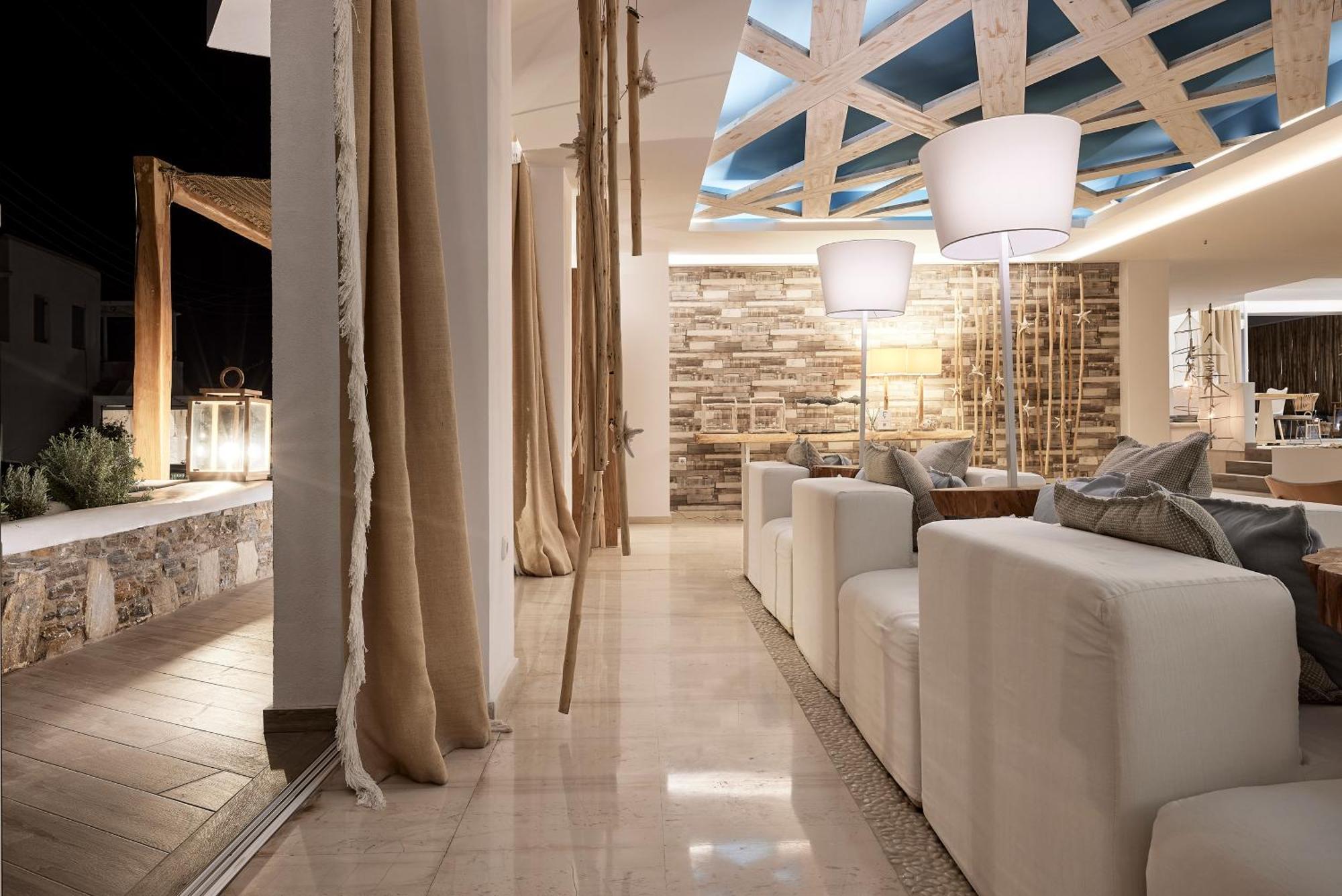 Kythnos Bay Hotel Lutrá Kültér fotó