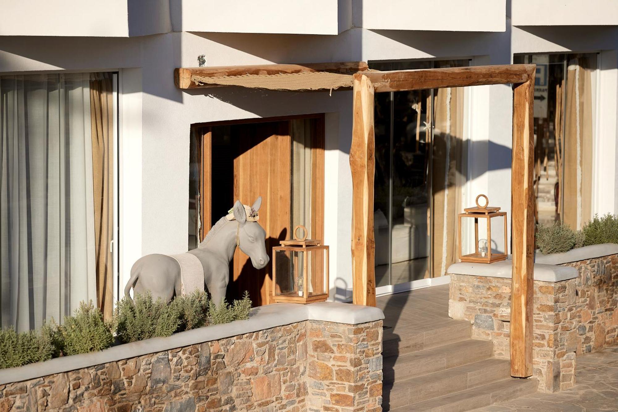 Kythnos Bay Hotel Lutrá Kültér fotó