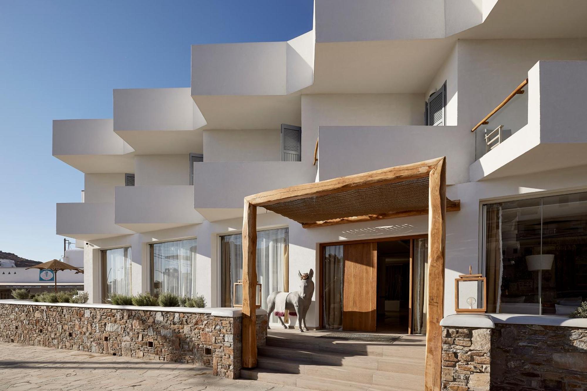 Kythnos Bay Hotel Lutrá Kültér fotó